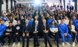 MATTARELLA AI GIOVANI ATLETI